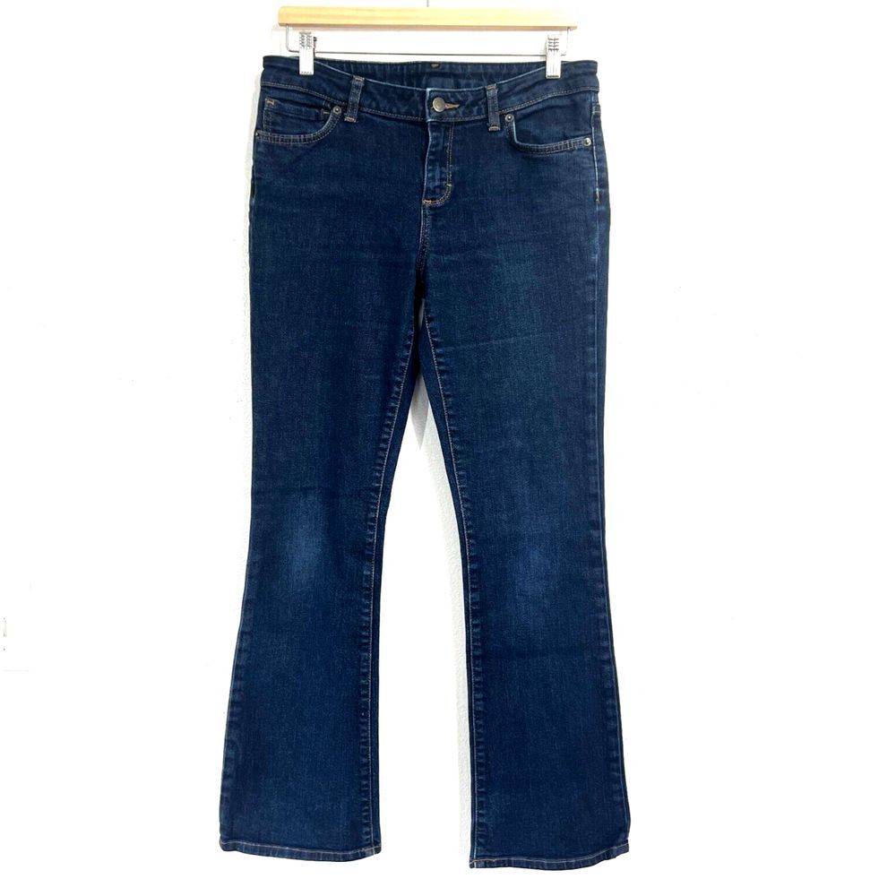 Patagonia Jeans Womens 30 Straight Leg Regular Dark Wash Organic Cotton Blend‎